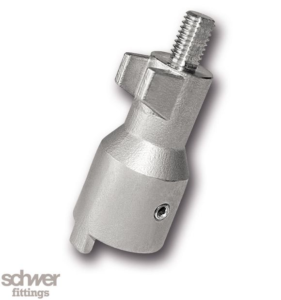 Stem extension for 3-piece ball valve - Schwer Fittings