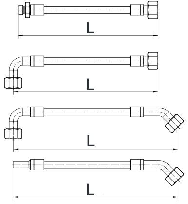 Manomètre à cadran - MR-RFM - Schwer Fittings - fileté / à tube de Bourdon  / de process