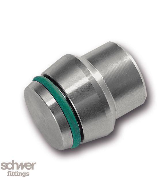 Plug With O Ring Schwer Fittings